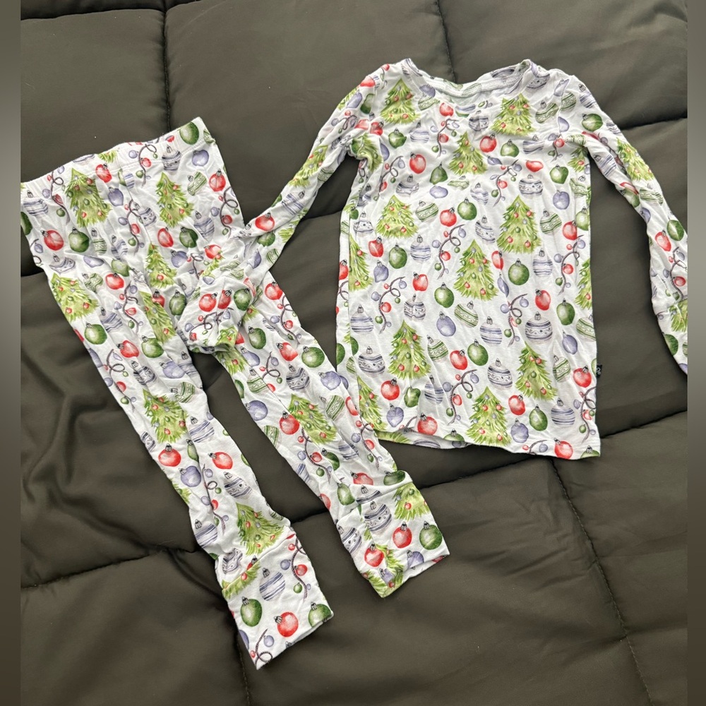 Lev Baby bamboo 3T Christmas Pajamas